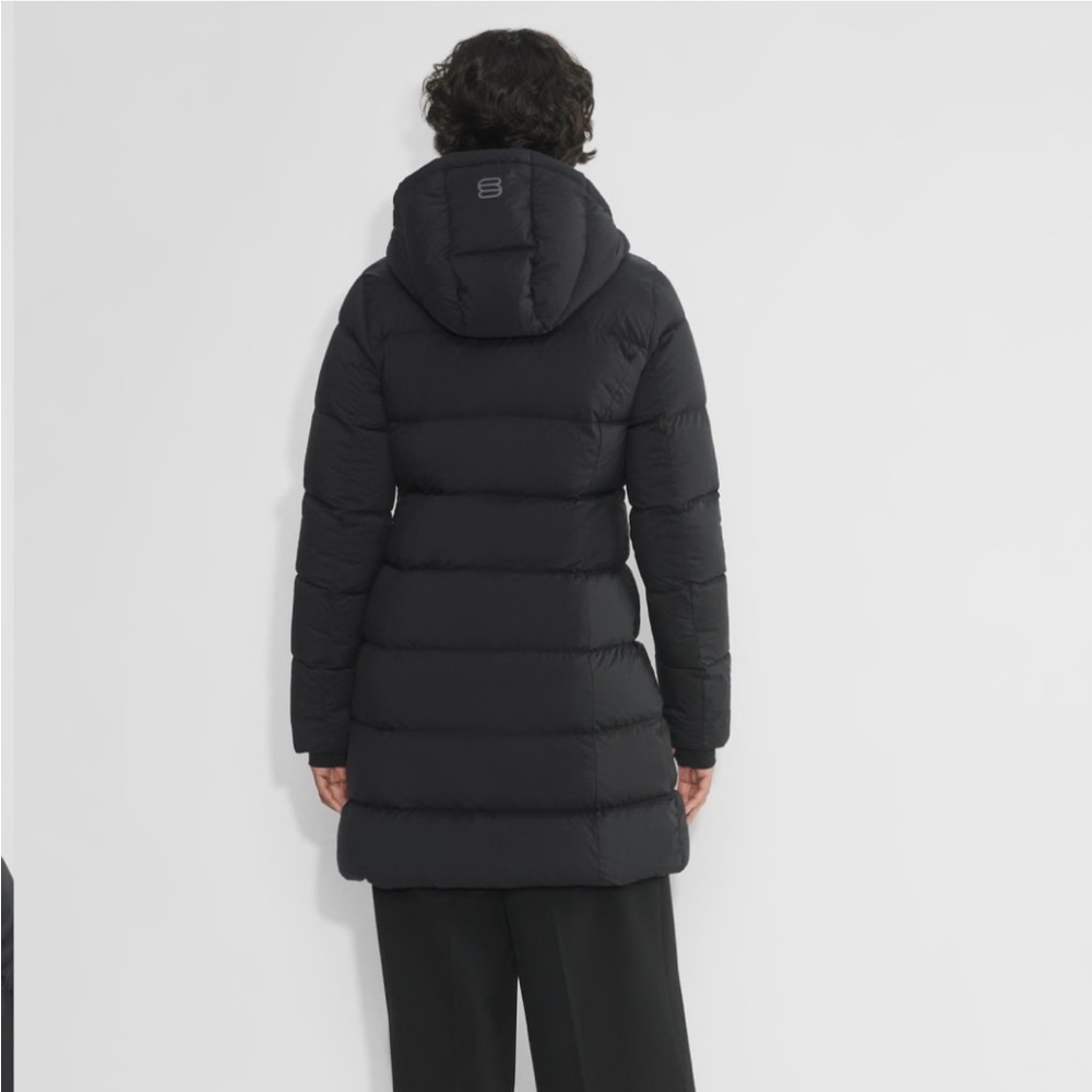 Aritzia NWT Black Supersnug Mid Puff Jacket XS